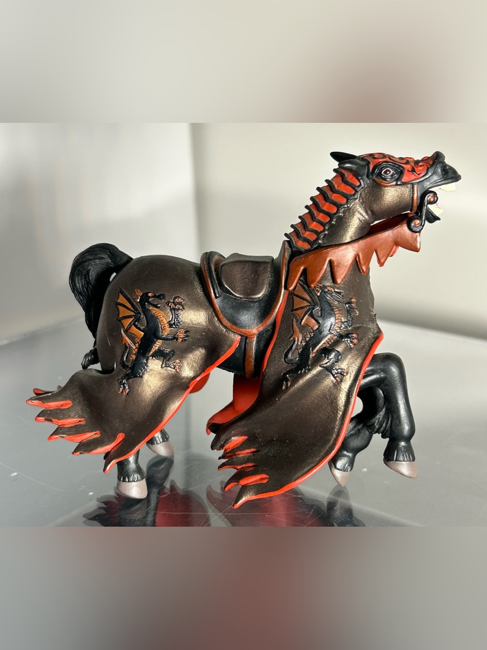 Vintage Papo Demon of Darkness's Horse